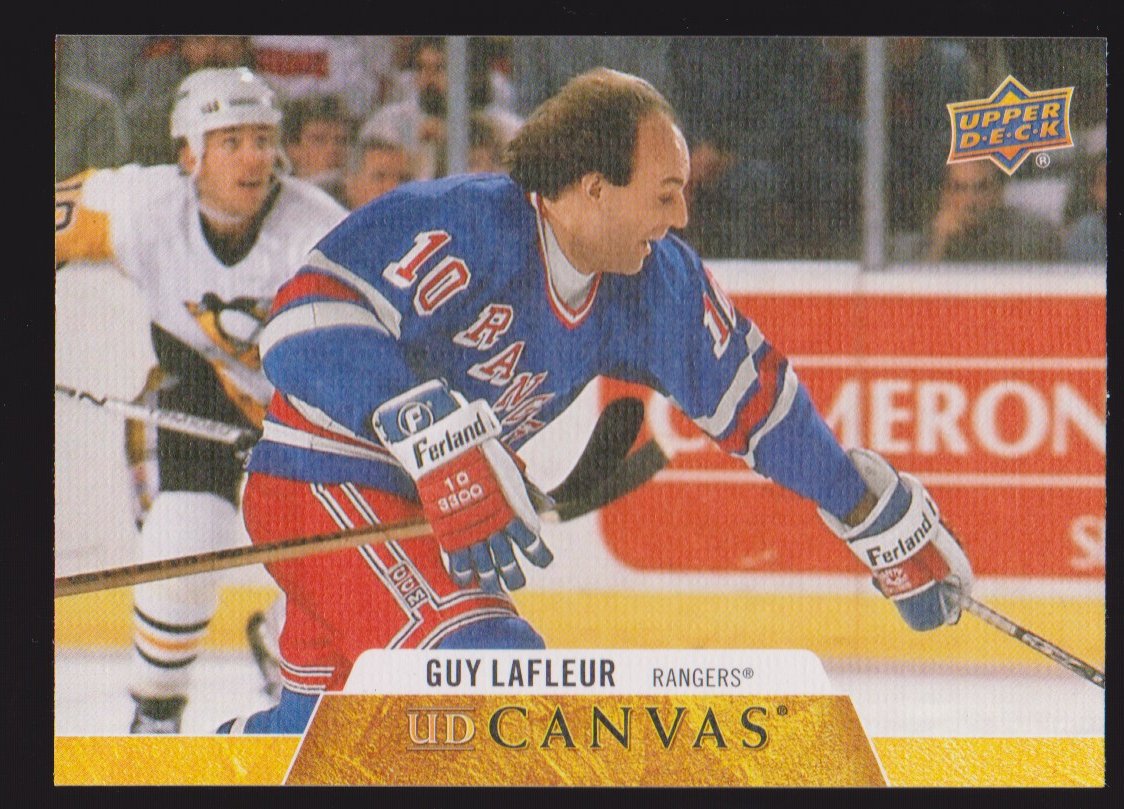 (image for) 2020-21 Upper Deck Canvas #C249 Guy Lafleur RETIRED STARS